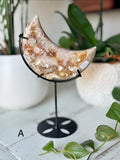 Druzy Pink Amethyst Moon A - Brazil