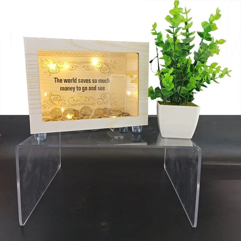 5mm Thickness 15 Size U Shaped Acrylic Display Stand Jewelry Display Stand Puppet Cup Storage Place Cake Display Stand