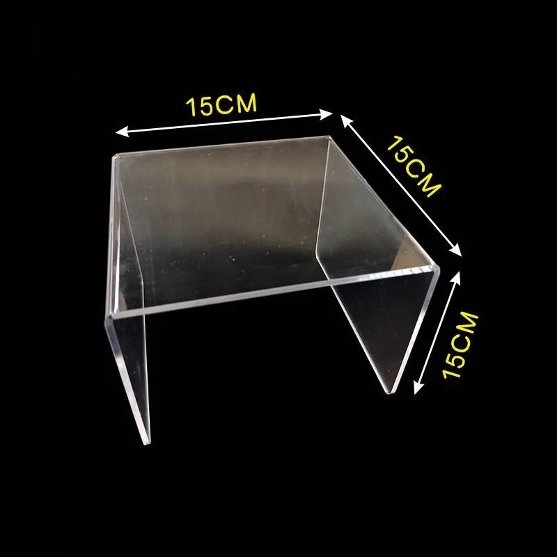 5mm Thickness 15 Size U Shaped Acrylic Display Stand Jewelry Display Stand Puppet Cup Storage Place Cake Display Stand