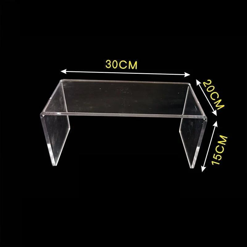 5mm Thickness 15 Size U Shaped Acrylic Display Stand Jewelry Display Stand Puppet Cup Storage Place Cake Display Stand
