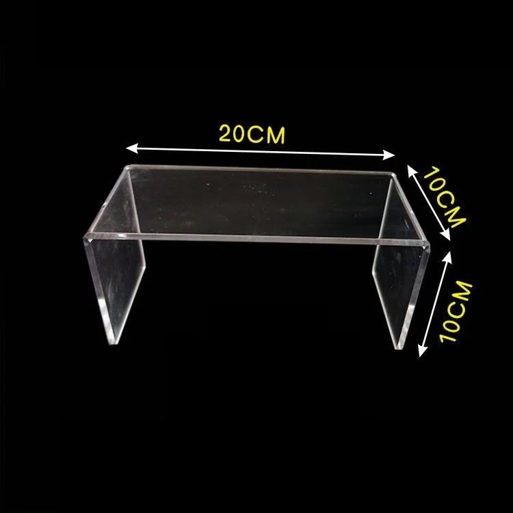 5mm Thickness 15 Size U Shaped Acrylic Display Stand Jewelry Display Stand Puppet Cup Storage Place Cake Display Stand