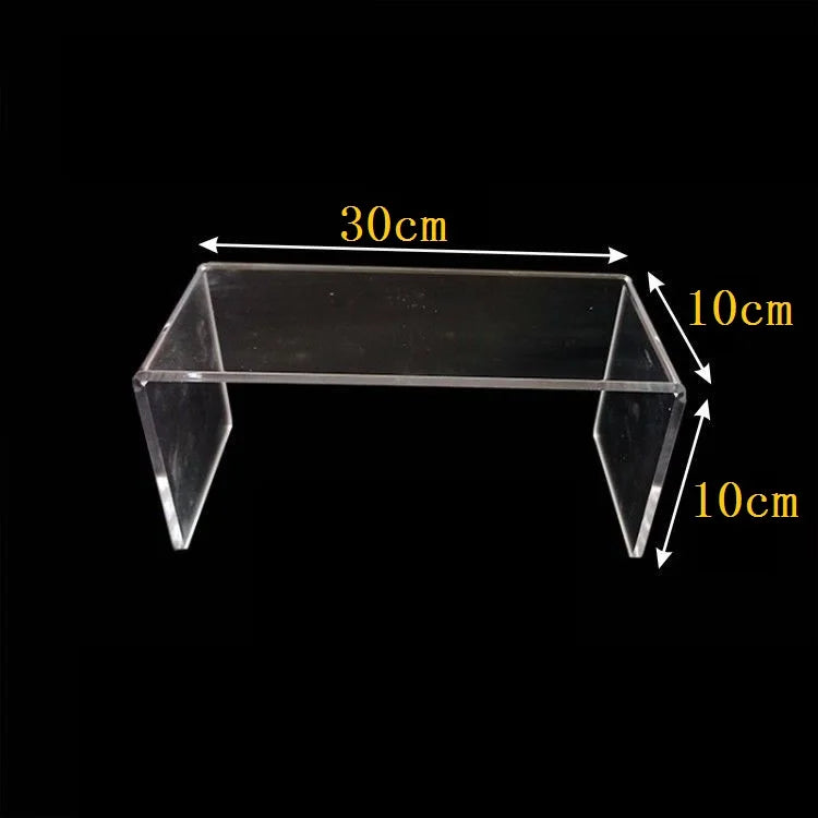 5mm Thickness 15 Size U Shaped Acrylic Display Stand Jewelry Display Stand Puppet Cup Storage Place Cake Display Stand