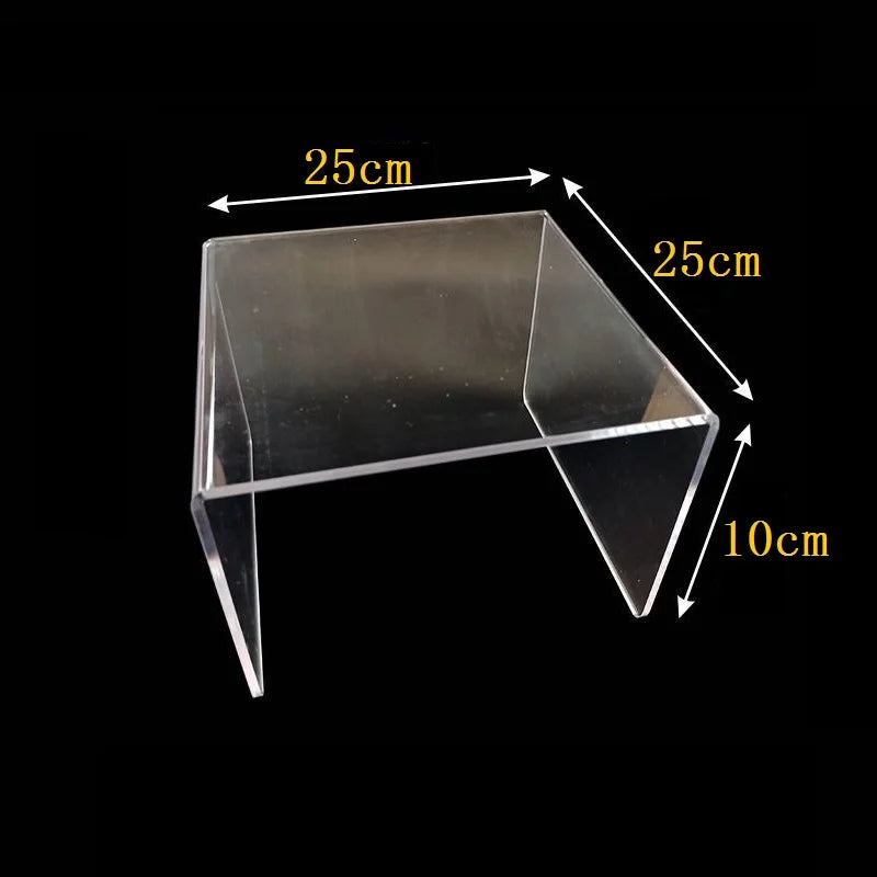 5mm Thickness 15 Size U Shaped Acrylic Display Stand Jewelry Display Stand Puppet Cup Storage Place Cake Display Stand