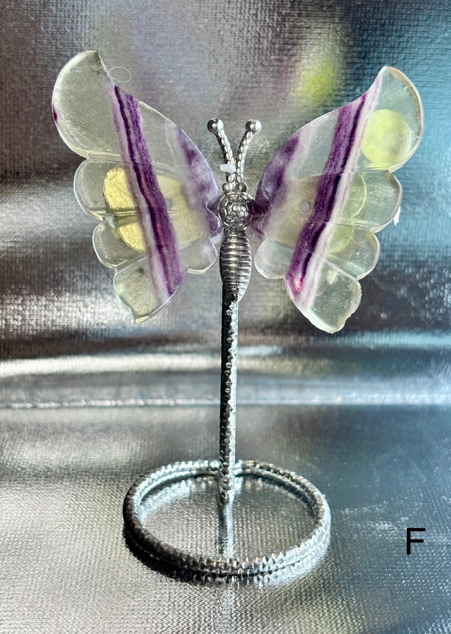 Mini Fluorite Butterfly F