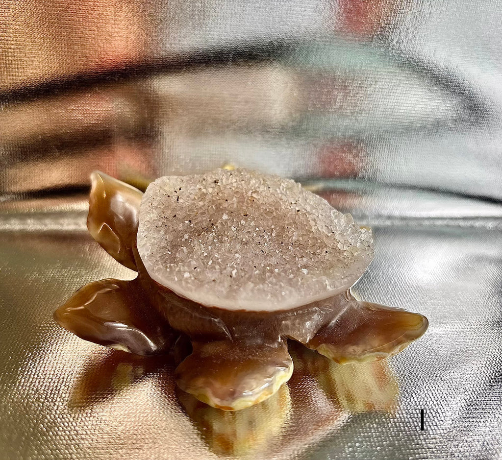 Agate Geode Lotus Flower F - Brazil