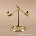 Crystal Original Stone Ore Standard Metal Base Ore Wonder Stone Jade Stand Crystal Cluster Fossil Amethyst Love Display Stand