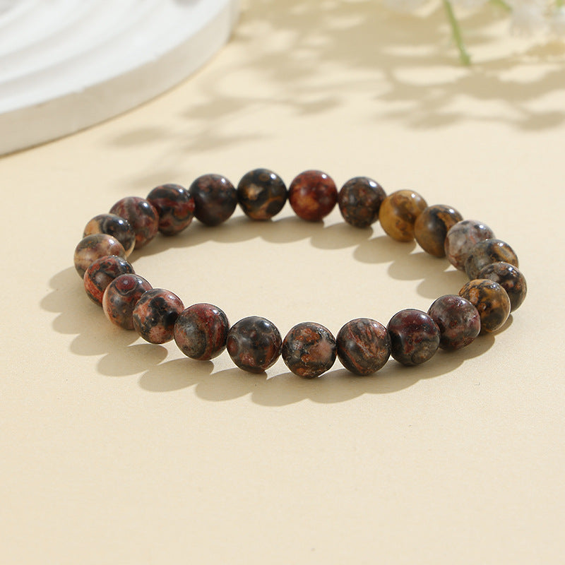 8mm Natural Stone Bracelet: Amethyst, Tiger Eye, Agate, And Many More