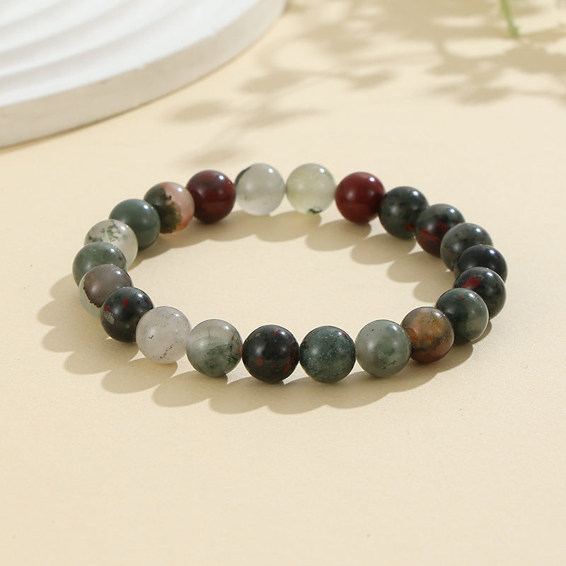 8mm Natural Stone Bracelet: Amethyst, Tiger Eye, Agate, And Many More