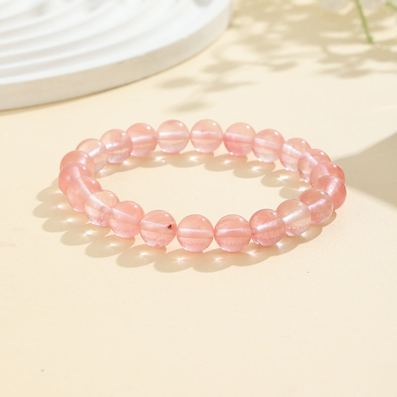 8mm Natural Stone Bracelet: Amethyst, Tiger Eye, Agate, And Many More