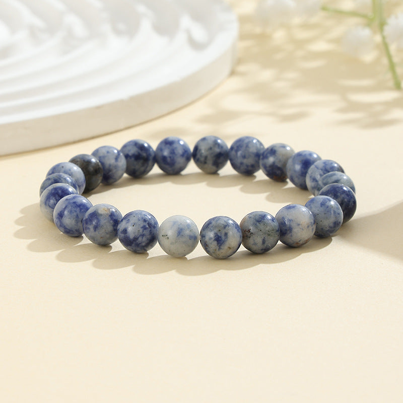 8mm Natural Stone Bracelet: Amethyst, Tiger Eye, Agate, And Many More