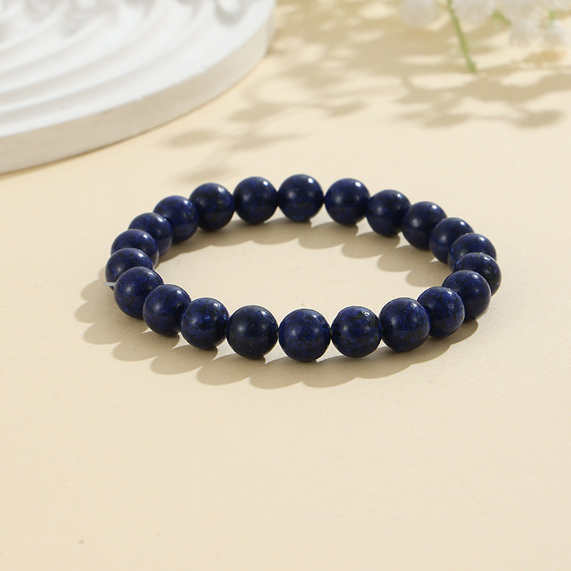 8mm Natural Stone Bracelet: Amethyst, Tiger Eye, Agate, And Many More