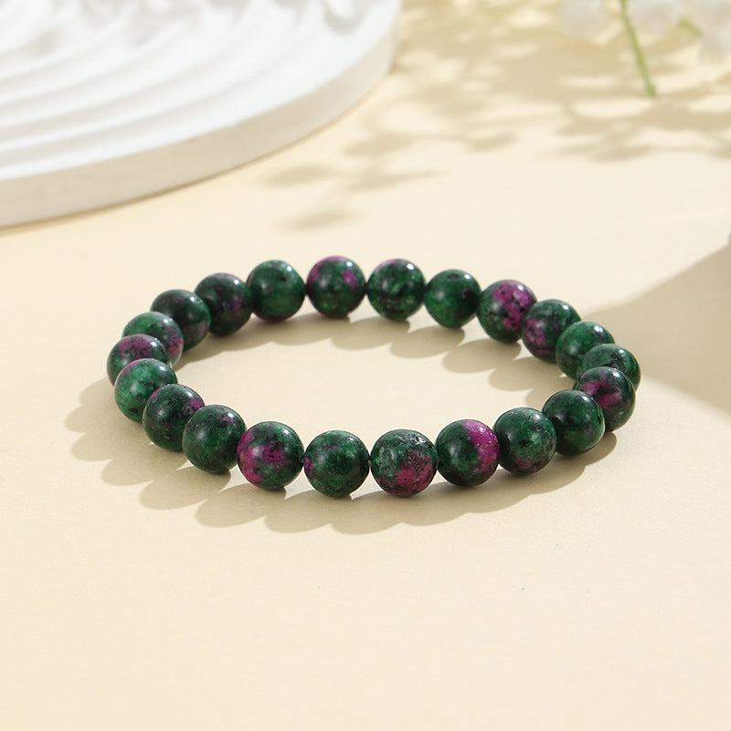 8mm Natural Stone Bracelet: Amethyst, Tiger Eye, Agate, And Many More