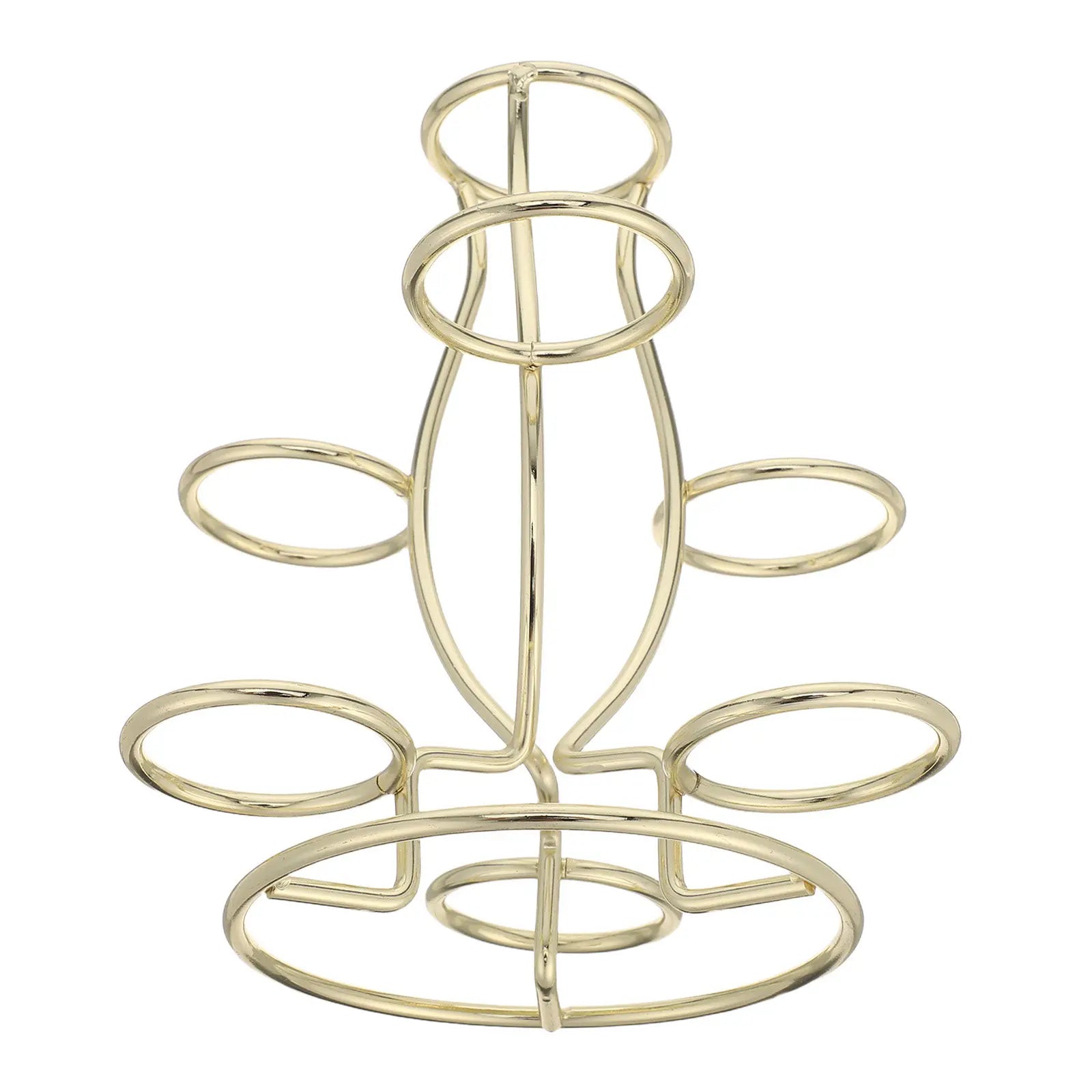 Crystal Ball Display Stand Iron 7 Sphere Holder Desktop Decorative shelf Crystal Sphere Base Metal Display Pedestal For Ornament