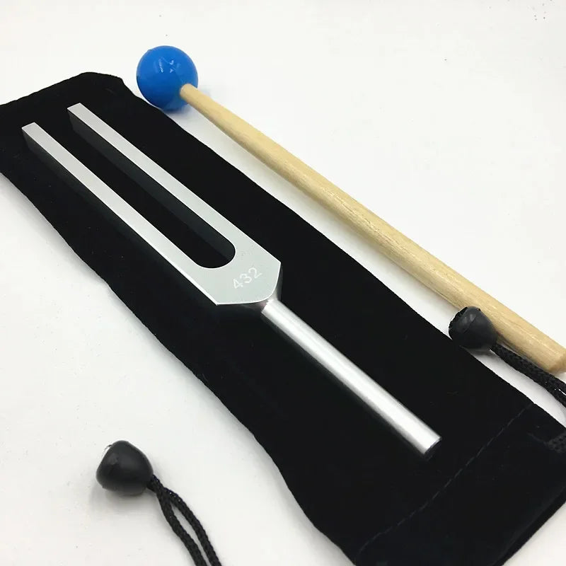 Chakra Healing Tuning Fork 432hz Sound Tuning Fork 432 Hz Relaxation Musical Instrument Diapason 432hz for Care Diapason Chakras