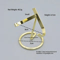 Crystal Display Stand Modern Mineral Display Shelf Decorative Shelves For Minerals Versatile Heart-Shaped Crystal Stand