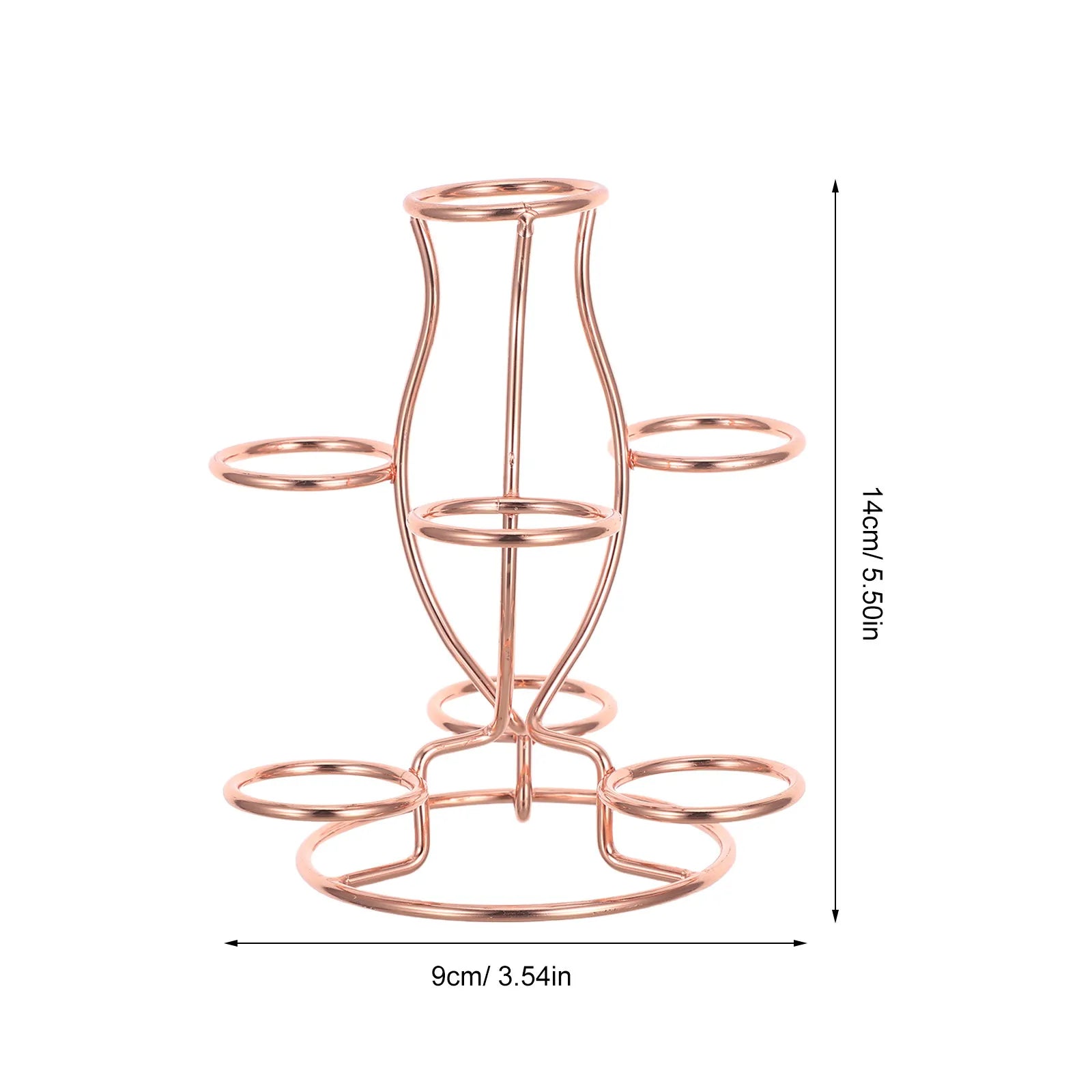 Crystal Ball Display Stand Iron 7 Sphere Holder Desktop Decorative shelf Crystal Sphere Base Metal Display Pedestal For Ornament