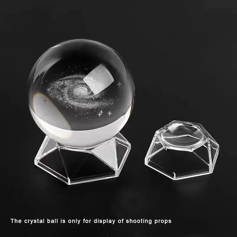 Acrylic Clear Sphere Display Stand
