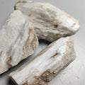 Natural Wollastonite Threadiness Raw Stone Teaching Mineral Specimen Industrial Raw Materials Collection Home Decoration Stone