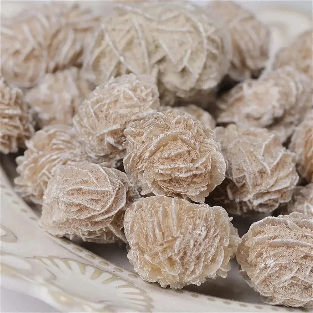 Natural Mineral  Desert Rose Mineral Energy Stone Home Stone Decoration Raw Stone Collection Teaching Specimens