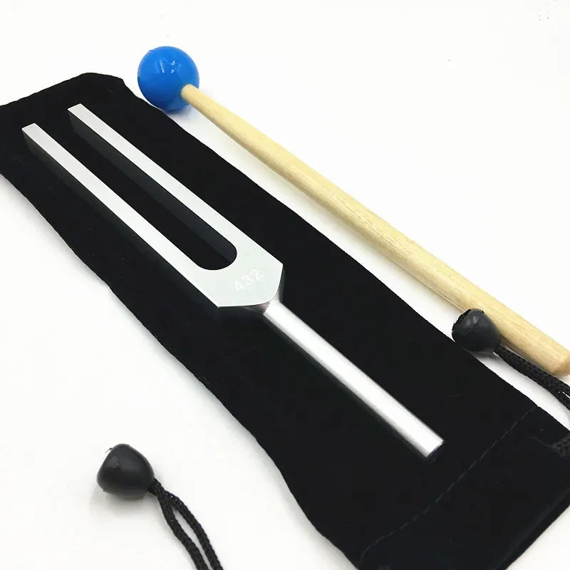 Chakra Healing Tuning Fork 432hz Sound Tuning Fork 432 Hz Relaxation Musical Instrument Diapason 432hz for Care Diapason Chakras