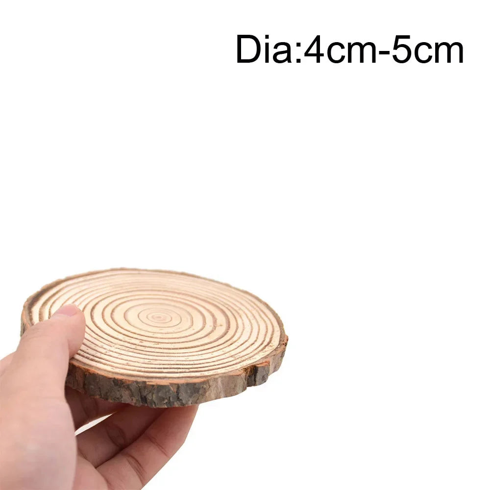 New Chakra Flower of life Natural Symbol  Wood Round Edge Circles Carved Coaster For Stone Crystal Set Home Kitchen DIY Decor
