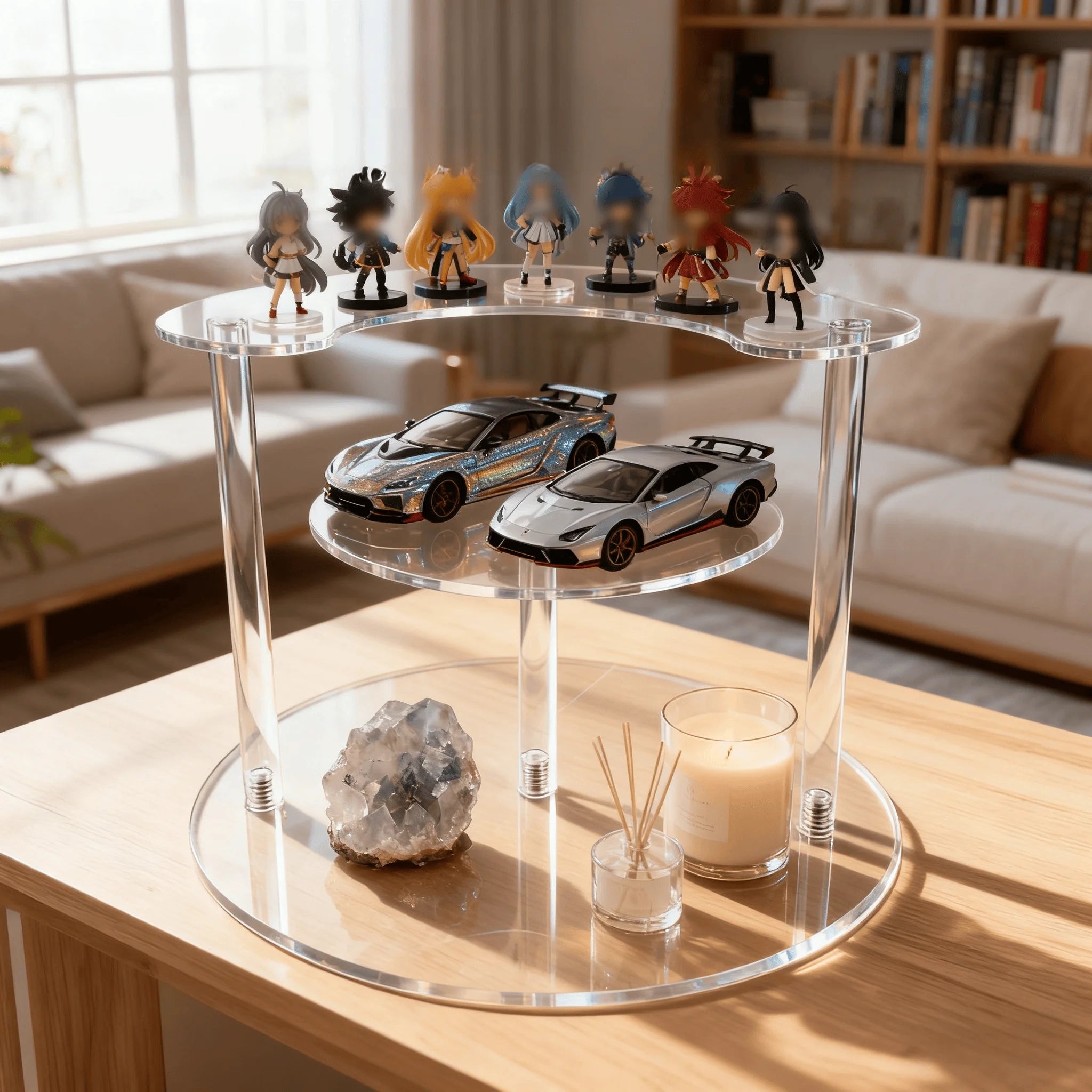 Acrylic Jewelry decorations Display Stand, Used For Placing Jewelry, Collectibles, Multifunctional Display Stand
