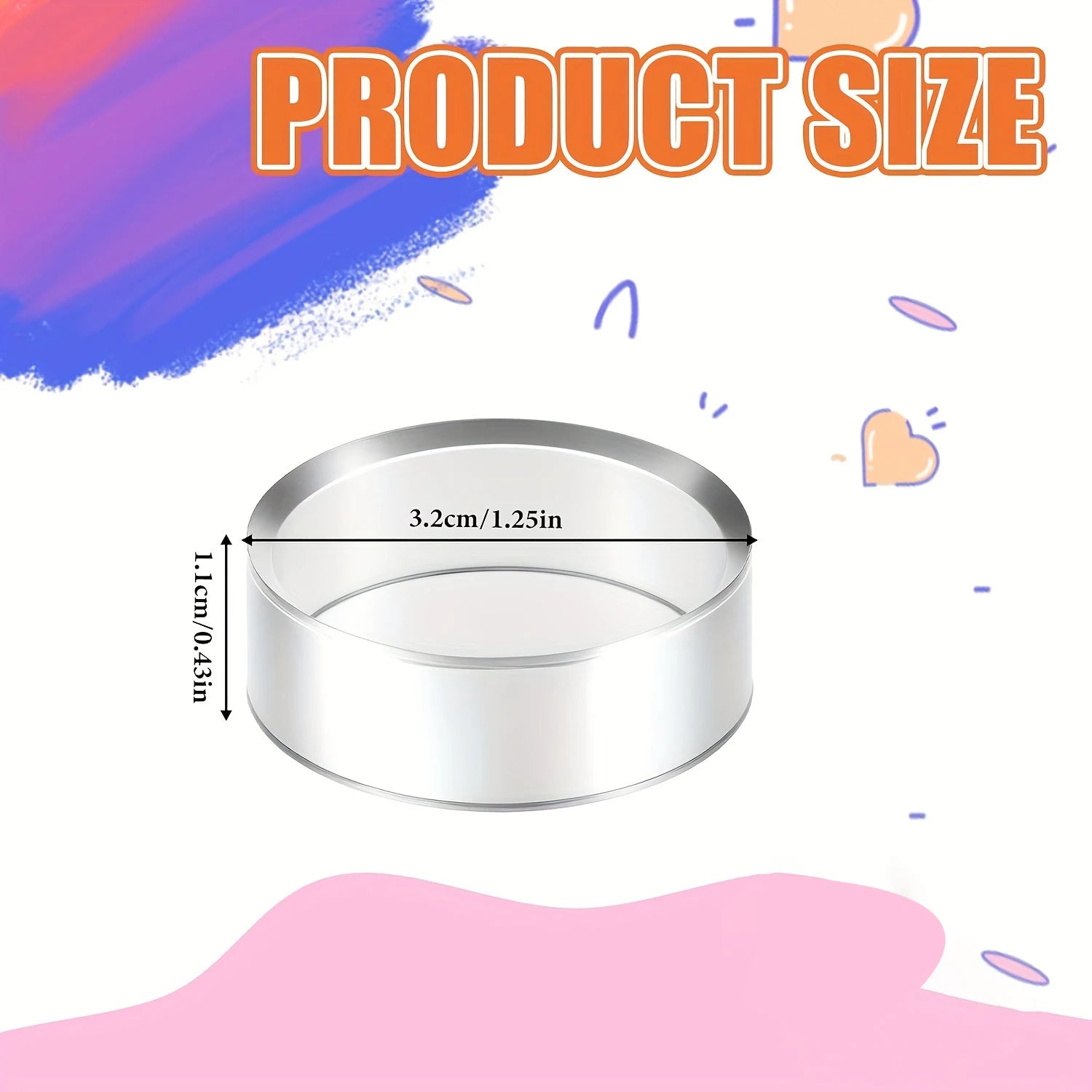 12-24Pcs Clear Sphere Display Stand Round Acrylic Ring Stands Baseballs Stand Sphere Holder for Decorative Eggs Crystal Balls
