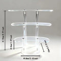Acrylic Jewelry decorations Display Stand, Used For Placing Jewelry, Collectibles, Multifunctional Display Stand