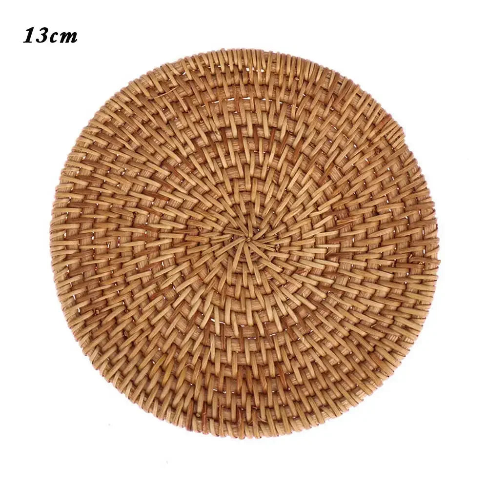 New Chakra Flower of life Natural Symbol  Wood Round Edge Circles Carved Coaster For Stone Crystal Set Home Kitchen DIY Decor