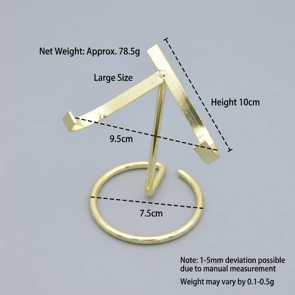Crystal Display Stand Modern Mineral Display Shelf Decorative Shelves For Minerals Versatile Heart-Shaped Crystal Stand