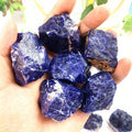 Raw Sodalite,Natural Blue Sodalite Crystal,Rough Sodalite Chakra Stone ,Rough Sodalite Chunk, Throat Chakra