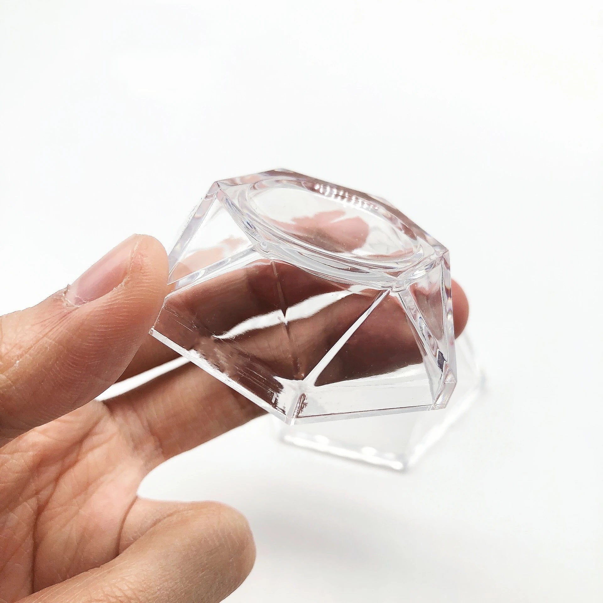 1PC Acrylic Crystal Ball Clear Display Base Sphere Stand Holder Transparent For Table Desktop Ornament Pendestal Home Decor