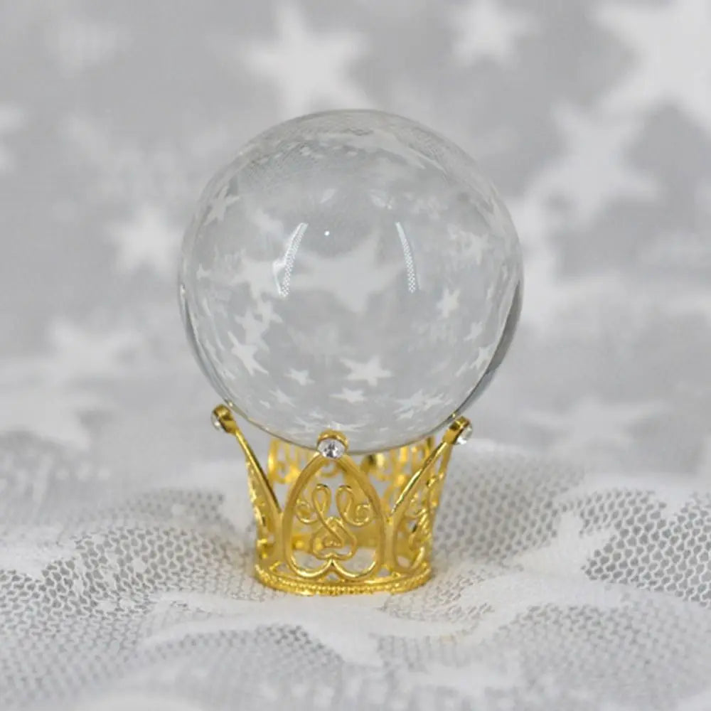 Ball Crystal Stand Base Holder Display Sphere Glass Globe Crown Rack For Marble Decoration Table Stands Desktop