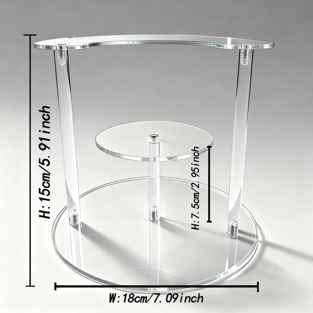 Acrylic Jewelry decorations Display Stand, Used For Placing Jewelry, Collectibles, Multifunctional Display Stand