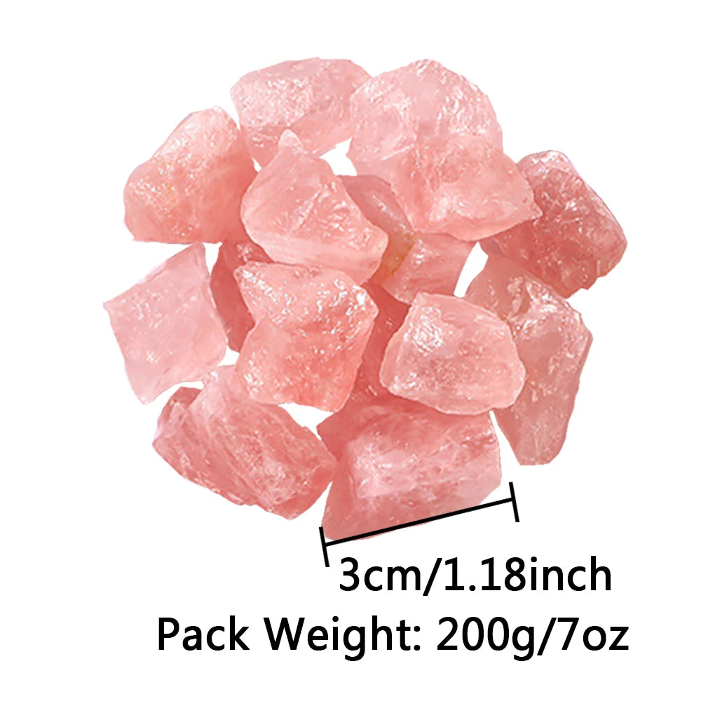 Raw Rose Quartz