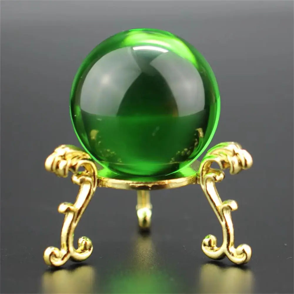 Crystal Ball Metal Base Figurine Display Stand Handicraft Sphere Stone Support Diamond Holder Desktop Ornament Photography Props