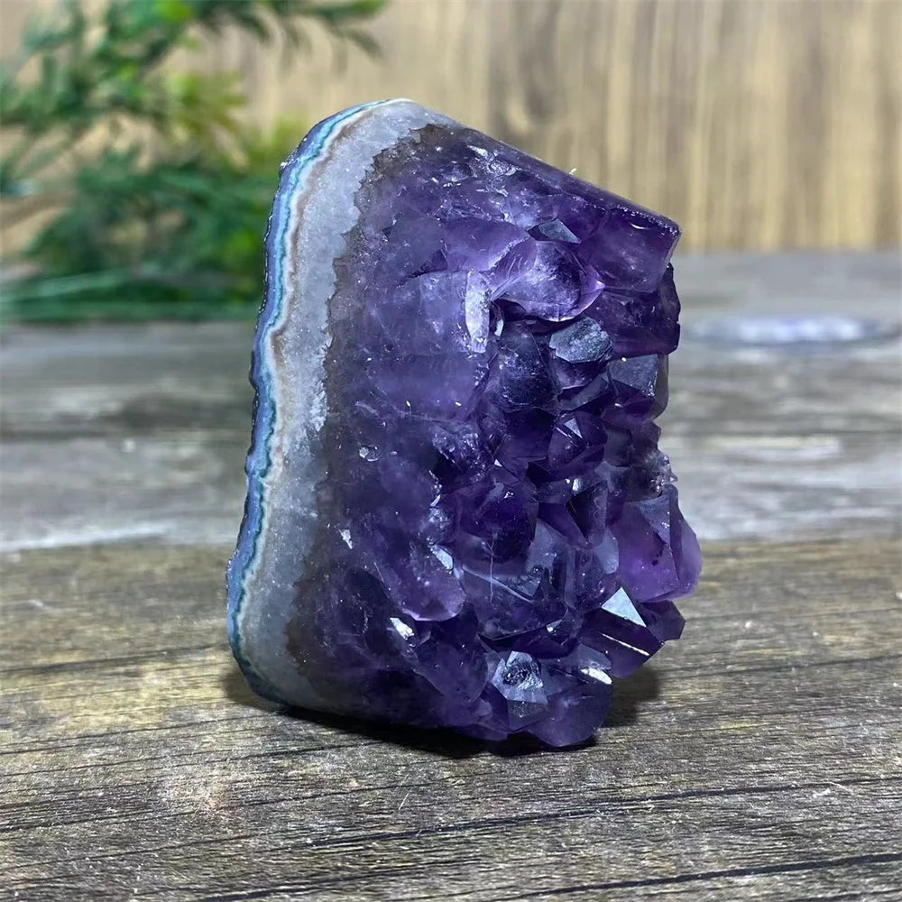 Natural Crystal Amethyst Free Form Stone Quartz Mineral Gemstones for Spiritual Ornaments Home Decoration