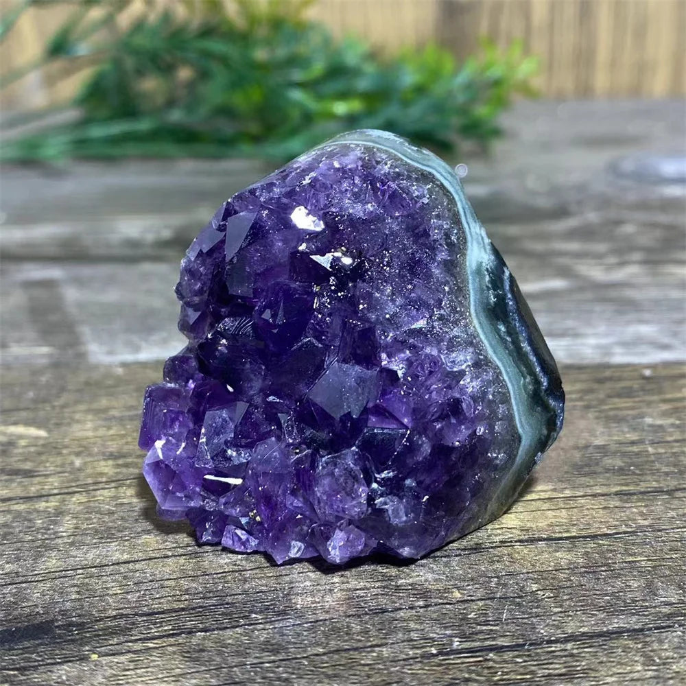 Natural Crystal Amethyst Free Form Stone Quartz Mineral Gemstones for Spiritual Ornaments Home Decoration