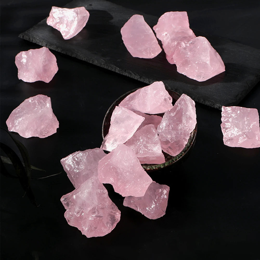 Raw Rose Quartz