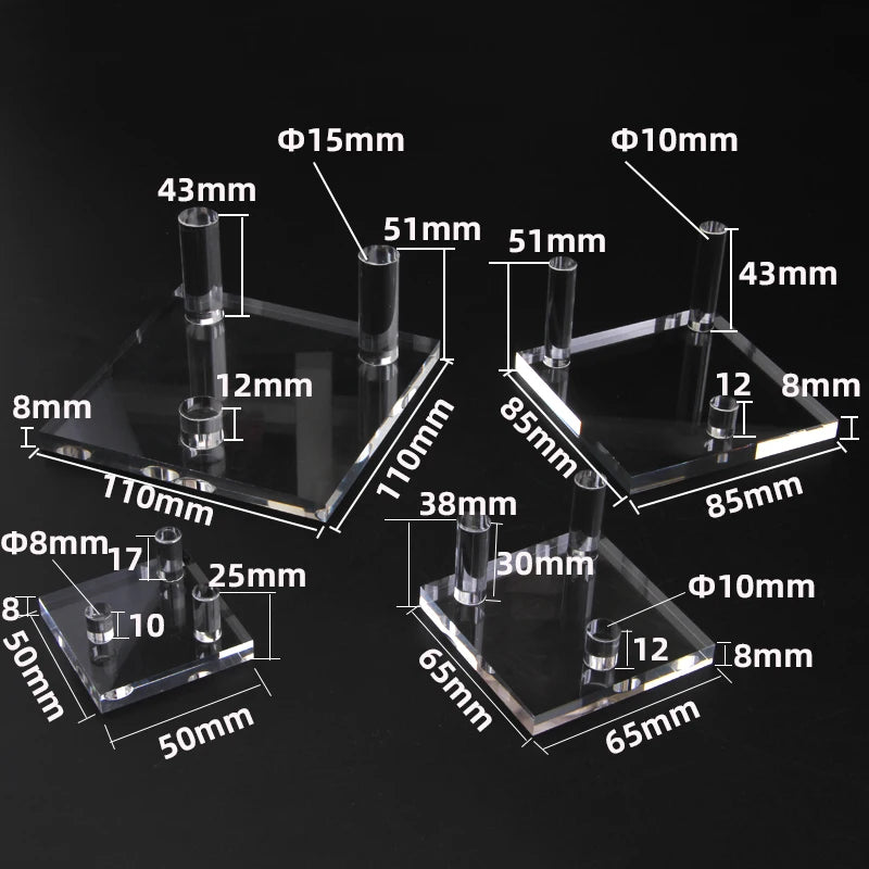 Cheap Display Rack Jewelry Mineral Display Gemstone Stand Acrylic Display Stand Sphere Stand