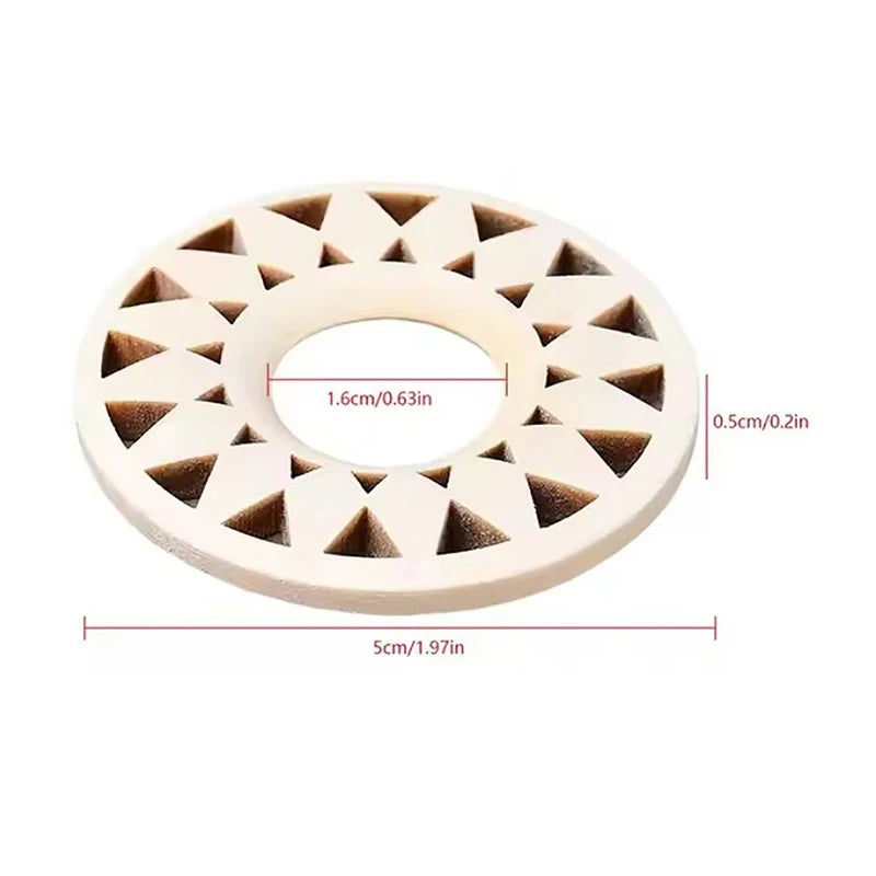 Crystal Ball Holder Wooden Crystal Ball Base Stand Hollow Crystal Sphere Stand Hollow Sunflower Design For Crystal Ball Display