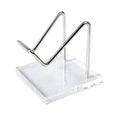 Metal Mineral Display Stand With Acrylic Base For Crystal Jewelry Stand Stone Shelf